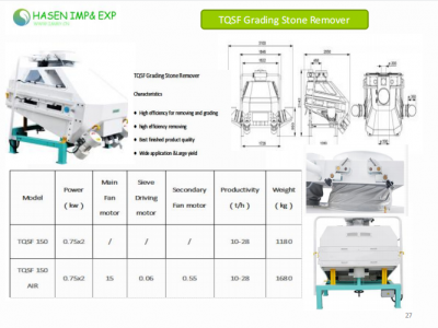 TQSF Destoner MAIZE FLOUR MILL