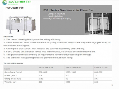 Double bins inspection sifter