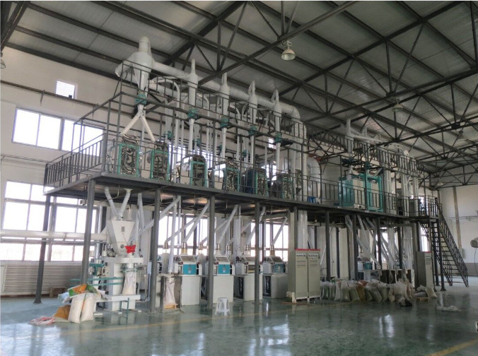 lentil peeling splitting and flour grinding plant