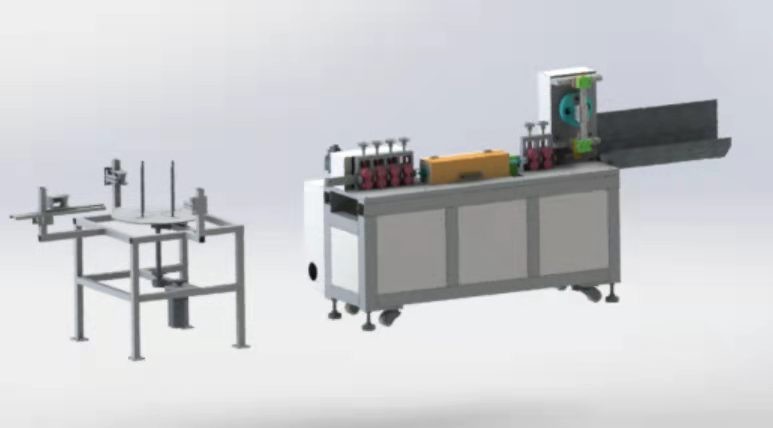 High speed wire straightening machine