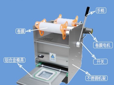 Aluminum box / aluminum basin manual sealing machine / 2