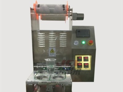 Milk tea soybean milk cup fast food box sealing machine / 5