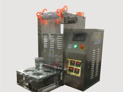 Milk tea soybean milk cup fast food box sealing machine / 6