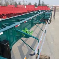 Container transport vehicle, Trailer