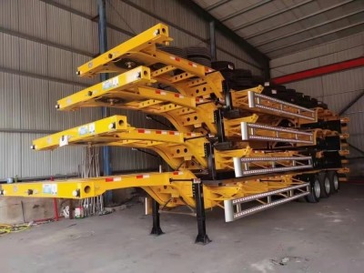 Container transport vehicle, Trailer / 3