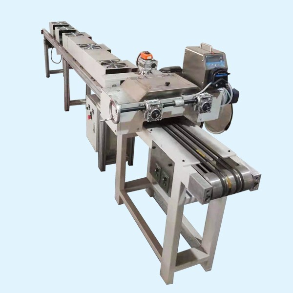 Brake pad gluing machine