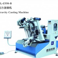 Gravity casting machine