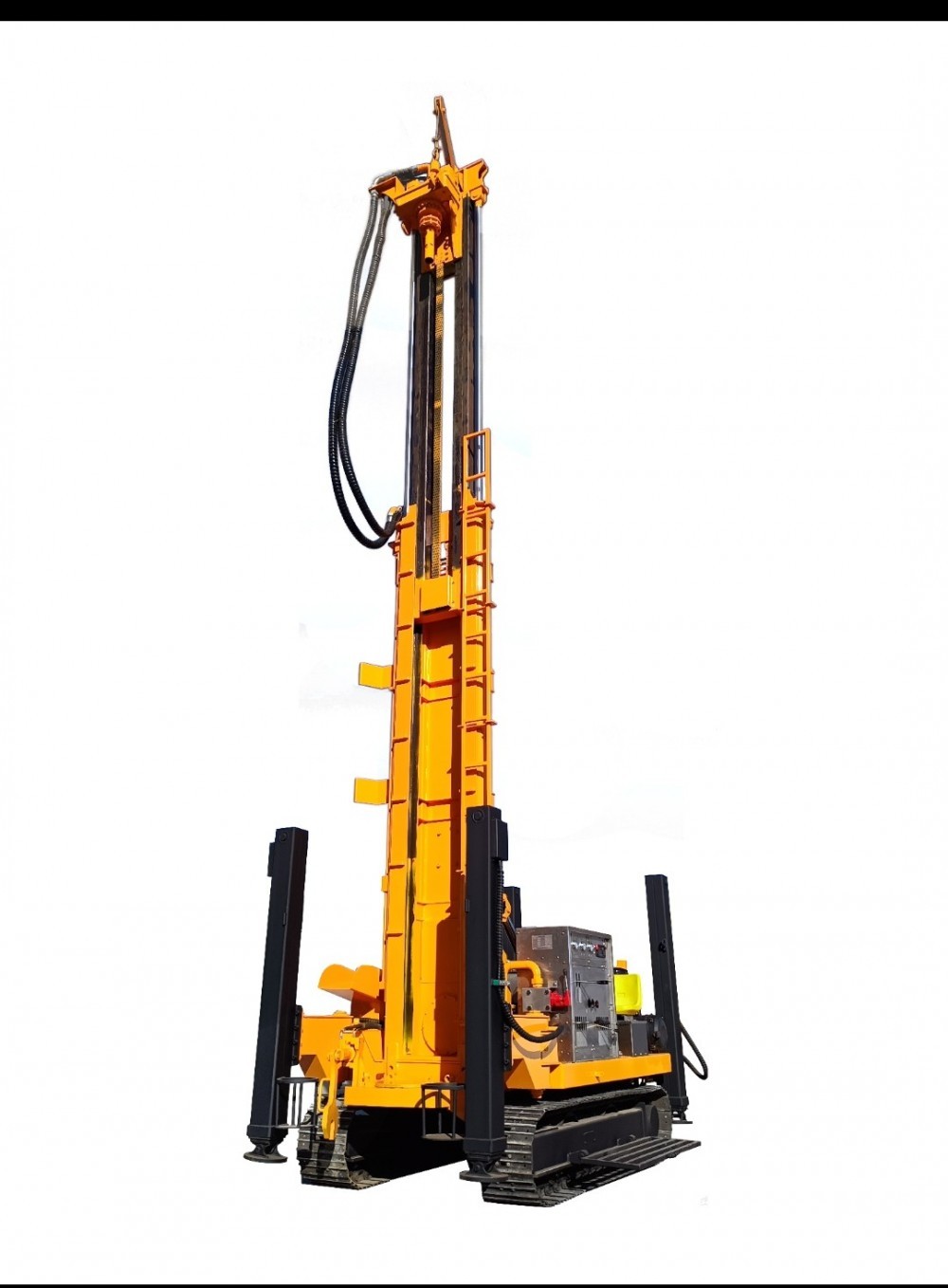 Water well drilling rig and core exploration