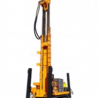 Water well drilling rig and core exploration