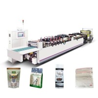 Full Automatic Sterilization Stand up Pouch Making Machine Ziplock Mylar Coffee Bag Making Machine