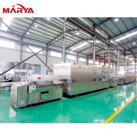 Pharmaceutical Aseptic Glass Vial Washing Sterilization Auger Powder Filling Capping Labeling Machin