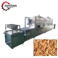 PLC Automatic Mealworm Microwave Drying Sterilization Machine