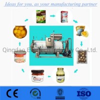 Steam Retort Sterilizing Autoclave Food Retort Processing Machine