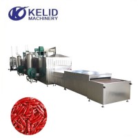 Condiment Flavor Seasoning Microwave Drying Sterilization Machine