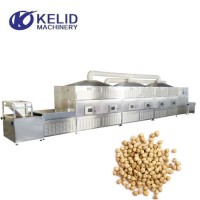 Industrial Tunnel Microwave Nuts Grains Corn Chickpea Drying Machine