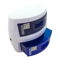 Double Layer Hair Nails Salon Ozone UV Sterilizer Cabinet Disinfection Machine