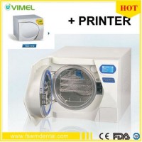 14L Dental Sterilizer Medical Surgical Sterilization Vacuum Steam + Printer