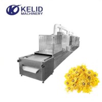 Flower Tea Microwave Dryer Drying Fixing Sterilization Machine