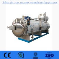 Industrial Horizontal Steam Autoclave Retort Machine Food Sterilization Machine