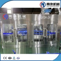 Fruit Juice Glass Bottle Filling Machine with on-Line Bottle Top Washing and Sterilization System