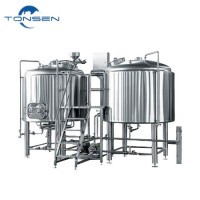 Dimple jacket High Technology 2 Vessels Beer Equipment with Ce