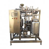 BS1000 Hot Sale Continuous Beverage Food Industrial Fruit Juice Sterilizer Machine