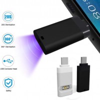 Mini UV Sterilizer Light for Phone Kills 99.99% of Germ, Virus& Bacteria in Seconds