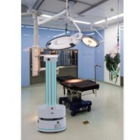 Smart Spray UVC Disinfection Robot Sterilizer Equipment for Hospital Room