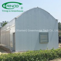 Trinog Greenhouse multi-span plastics film agricultural light deprivation green house for medical he