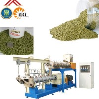 Double Screw Floating Fish Feed Food Production Extruder Line Machine