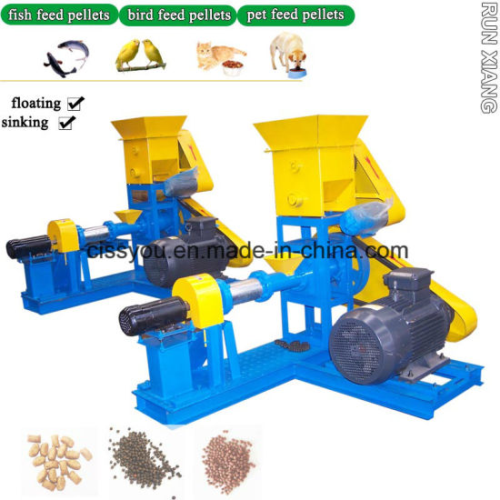 Floating Fish Feed Pellet Extrudi