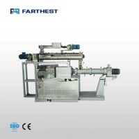 Floating Fish Feed Palletizer Twin Screw Extruder Machine