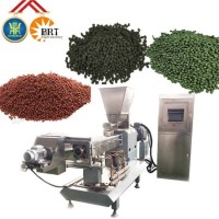 Jinan manufacturer machine fish feed floating fish feed pellet machine