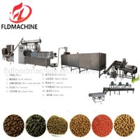 Floating Fish Feed Pellet Machine Production Line Equipment Plant Prices Wet Sinking Fish Shrimp Foo