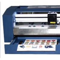 Stickers Digital Die Cutting Machine Single Sheet Automatic Paper Feed Camera Patrol Edge Shaped Lab