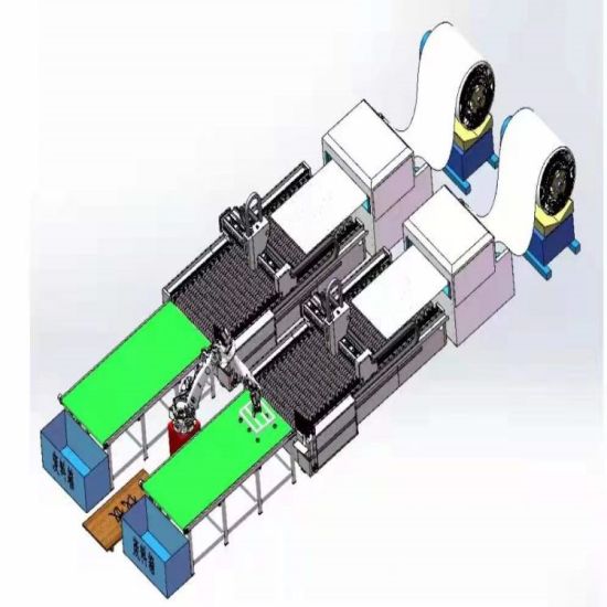 Duct Production Machine Making Sq