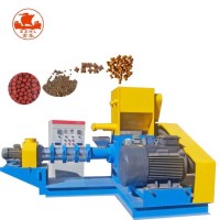 Farm Small Electric Floating Fish Feed Pellet Making Extruder Machine