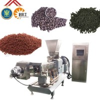 Floating Fish Feed Extruder Fish Food Pellet Manufacture Processing Line Machine