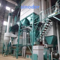 10t/H Chicken Feed Pellet Production Line Animal Feed Mill Cattle Animal Feed Pellet Machine