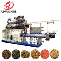 China Large Capacity Pet Food Processing Floating Fish Feed Pellet Machine Fish Feed Manufacturing M