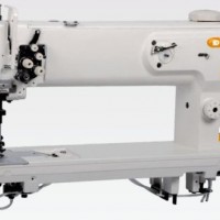 Long Arm Double Needle Compound Feed Heavy Duty Lockstitch Sewing Machine