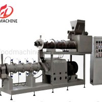 Small Dog Food Making Machine Fish Feed Granule Puffing Machine