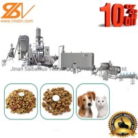 Professional Automatic Dry Dog Cat Fish Pet Animal Feed Pellet Extruder Extrusion Equipment Lant Pro