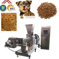 Dog Cat Fish Shrimp Bird Pet Snack Food Extruder Plant Production Line Equipment Machine Pet Feed Ma