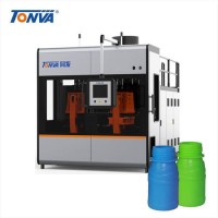 Stable High Speed 2 Cavity Hand Feed Blow Molding Machine HDPE