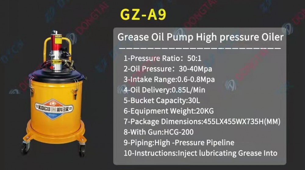 Grease Oil Pump High pressure Oiler