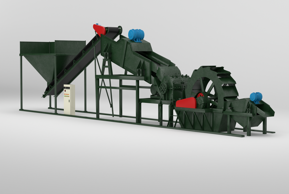 Energy saving sand making machine