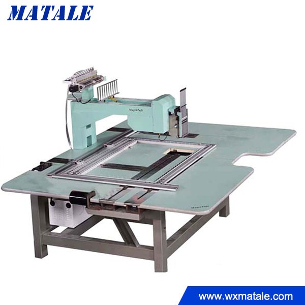 Single needle tufting machine