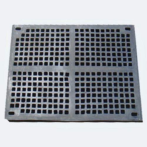 Rubber sieve plate series