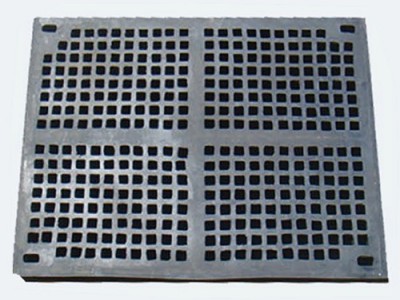 Rubber sieve plate series